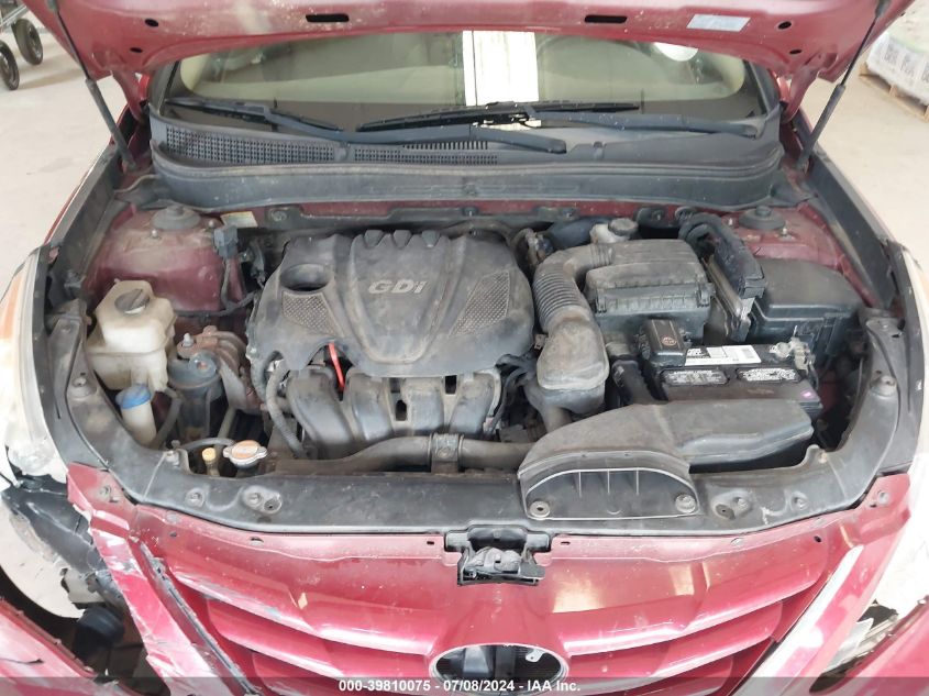 2011 Hyundai Sonata Gls VIN: 5NPEB4AC5BH199004 Lot: 39810075