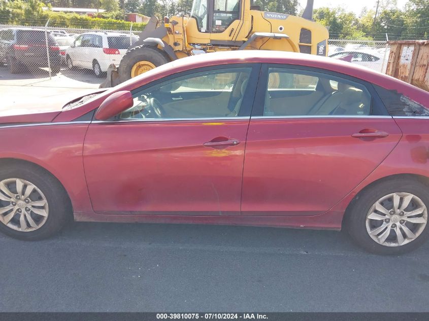 2011 Hyundai Sonata Gls VIN: 5NPEB4AC5BH199004 Lot: 39810075