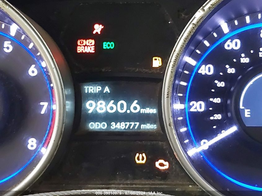 2011 Hyundai Sonata Gls VIN: 5NPEB4AC5BH199004 Lot: 39810075