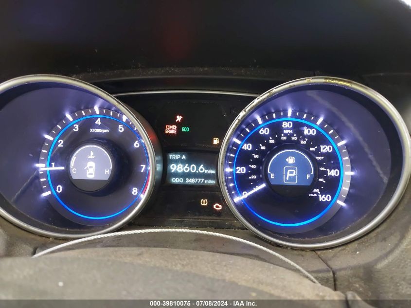 2011 Hyundai Sonata Gls VIN: 5NPEB4AC5BH199004 Lot: 39810075