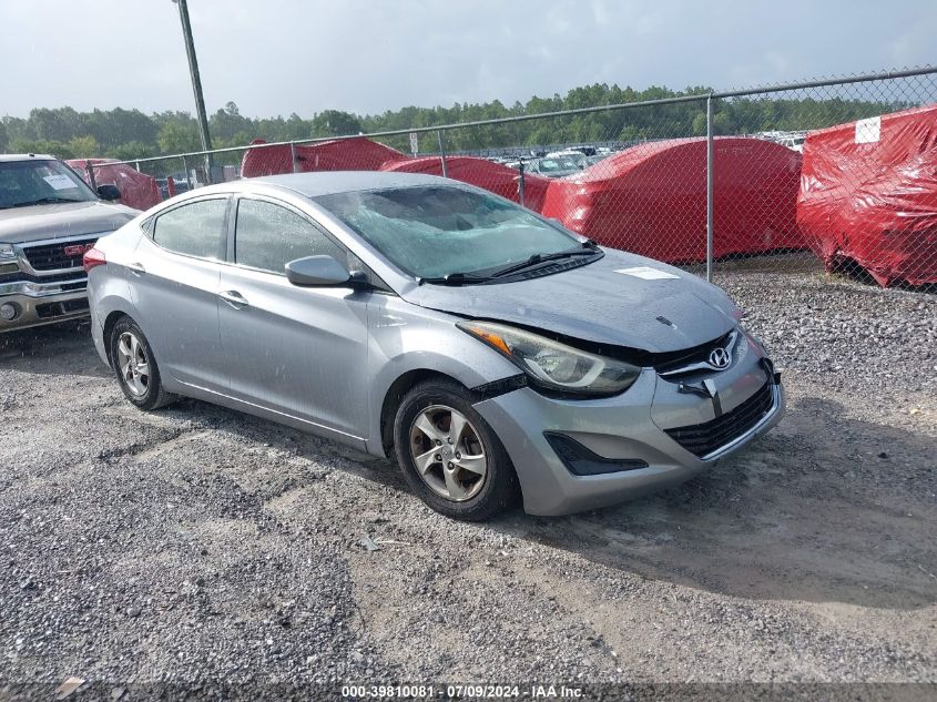 5NPDH4AE7FH641234 2015 HYUNDAI ELANTRA - Image 1