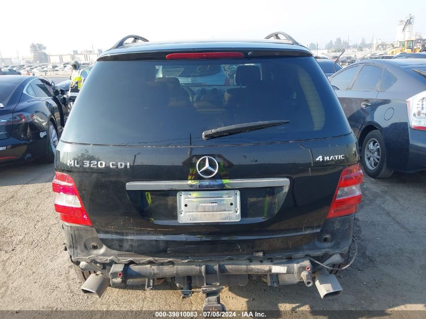 2008 Mercedes-Benz Ml 320 Cdi 4Matic VIN: 4JGBB22E28A432517 Lot: 39810083