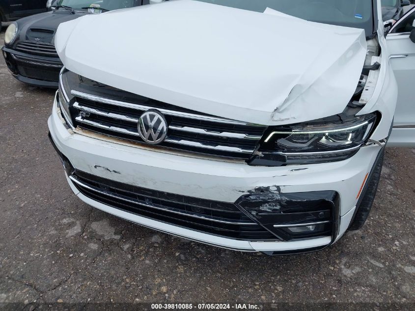 2021 Volkswagen Tiguan 2.0T Sel Premium R-Line VIN: 3VV4B7AX7MM141040 Lot: 39810085