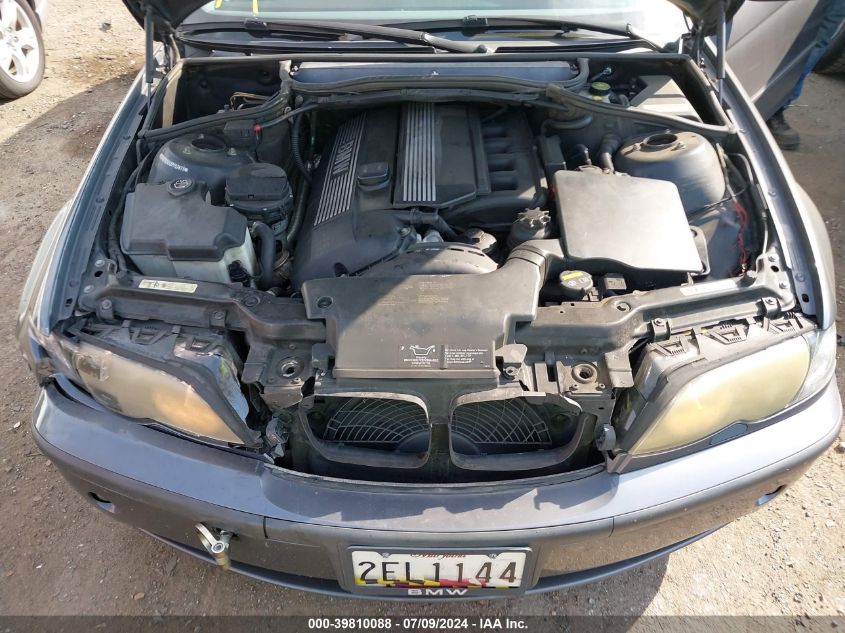 2003 BMW 325Xit VIN: WBAEP334X3PF02673 Lot: 39810088