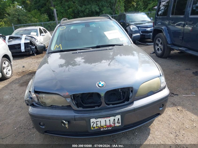 2003 BMW 325Xit VIN: WBAEP334X3PF02673 Lot: 39810088