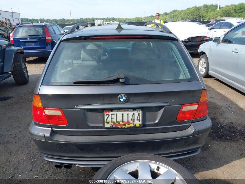 2003 BMW 325Xit VIN: WBAEP334X3PF02673 Lot: 39810088