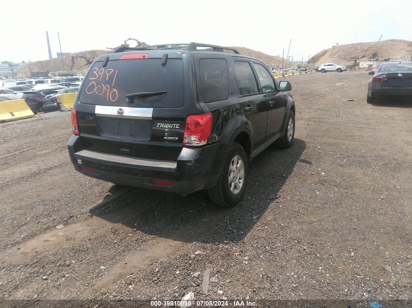 2011 Mazda Tribute I Touring VIN: 4F2CY9C70BKM01834 Lot: 39810090