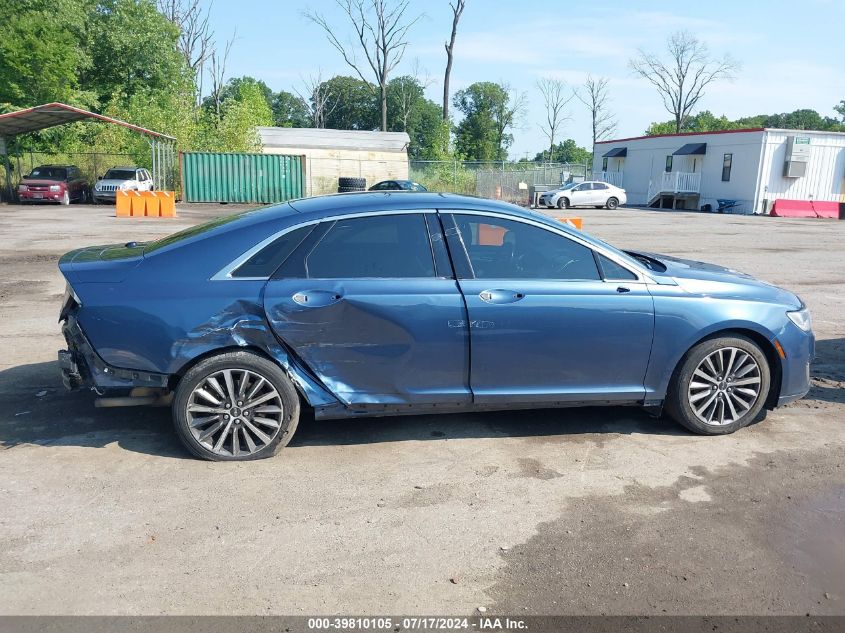 2019 Lincoln Mkz Standard VIN: 3LN6L5B94KR623341 Lot: 39810105