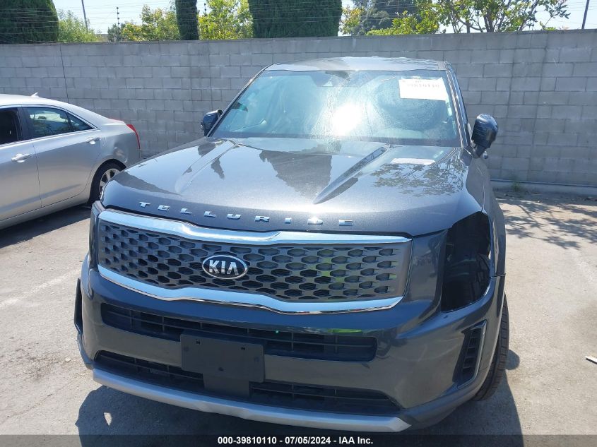 2021 Kia Telluride Lx VIN: 5XYP24HC9MG098511 Lot: 39810110