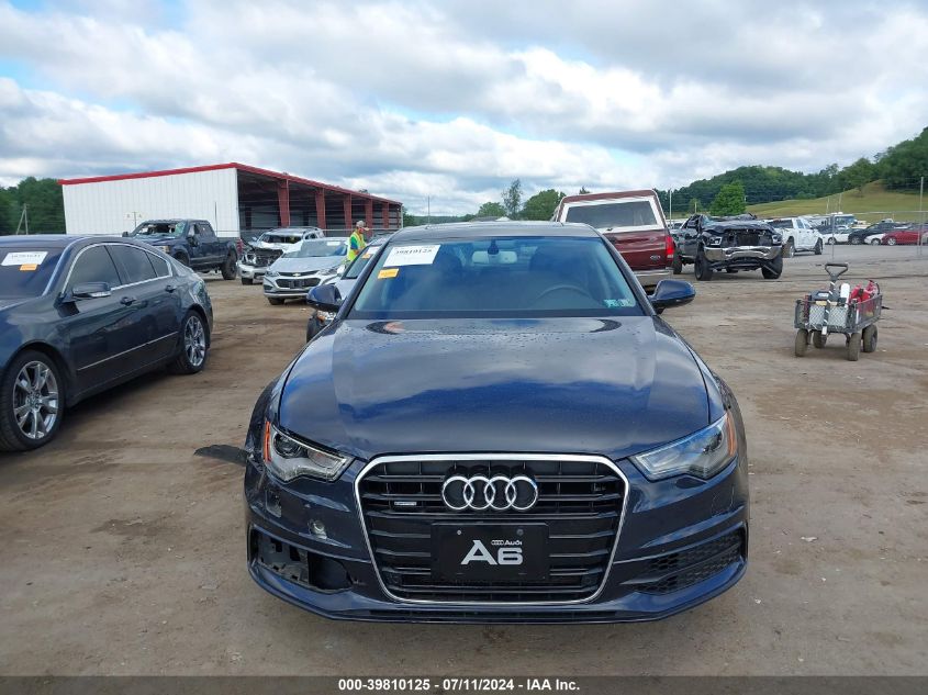 2013 Audi A6 3.0T Premium VIN: WAUHGAFC9DN034868 Lot: 39810125