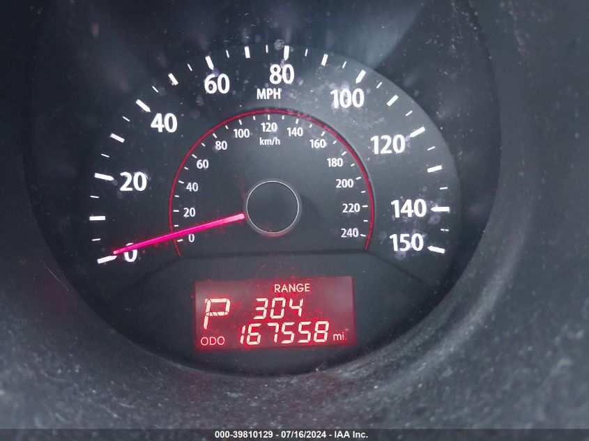 2012 Kia Sorento Lx VIN: 5XYKT3A1XCG300474 Lot: 39810129