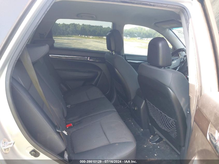 2012 Kia Sorento Lx VIN: 5XYKT3A1XCG300474 Lot: 39810129