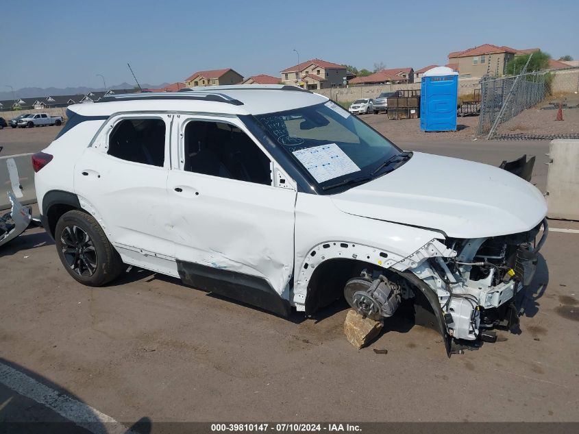 2022 Chevrolet Trailblazer Lt VIN: KL79MPS24NB147692 Lot: 39810147