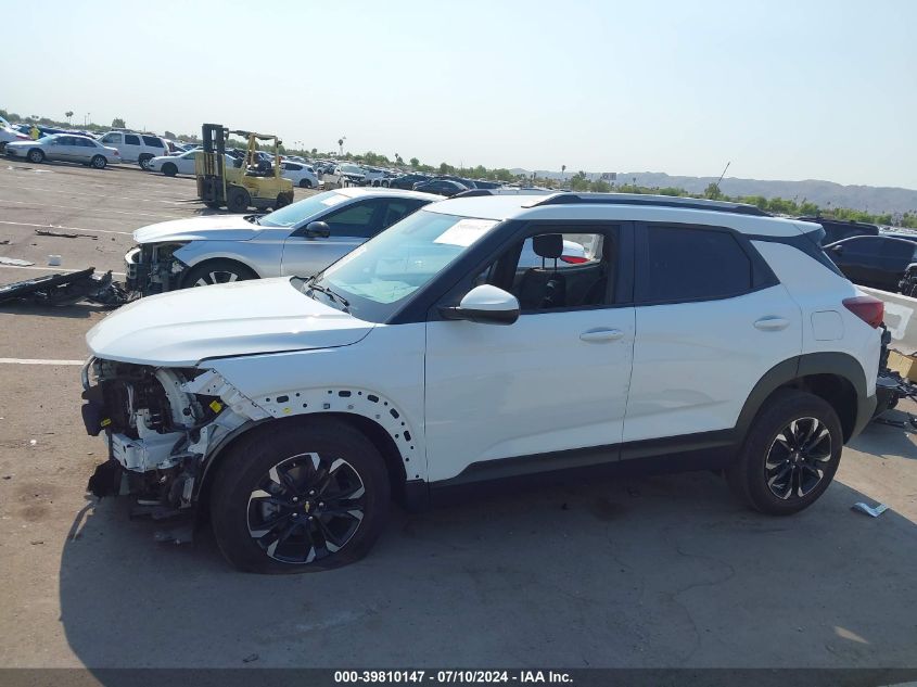 2022 Chevrolet Trailblazer Lt VIN: KL79MPS24NB147692 Lot: 39810147