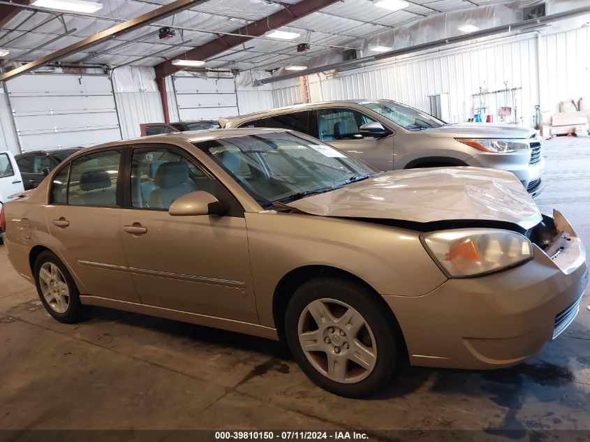 2006 Chevrolet Malibu Lt VIN: 1G1ZT51866F126748 Lot: 39810150