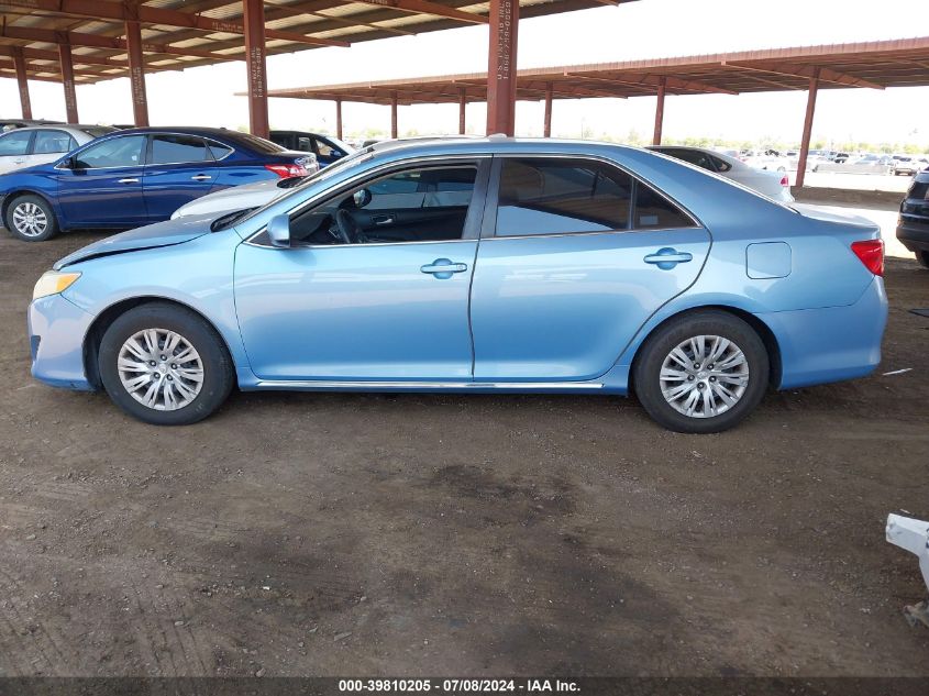 2012 Toyota Camry Le VIN: 4T4BF1FK8CR166786 Lot: 39810205