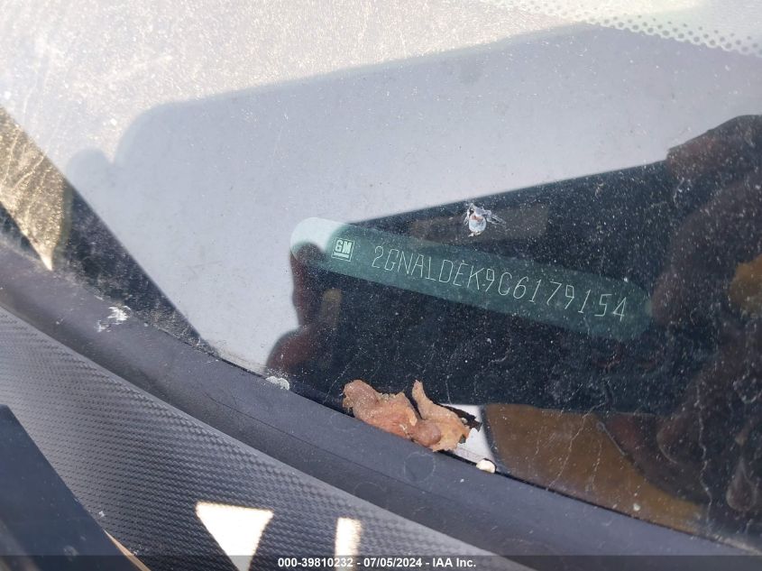 2012 Chevrolet Equinox 1Lt VIN: 2GNALDEK9C6179154 Lot: 39810232