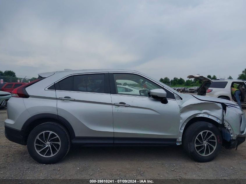 2022 Mitsubishi Eclipse Cross Es S-Awc VIN: JA4ATUAAXNZ055031 Lot: 39810241