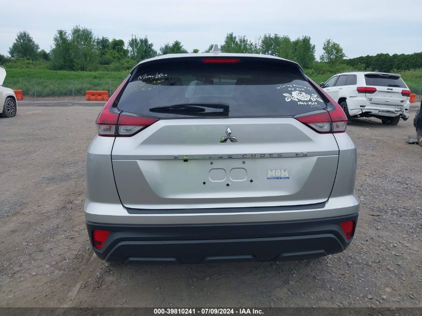 2022 Mitsubishi Eclipse Cross Es S-Awc VIN: JA4ATUAAXNZ055031 Lot: 39810241