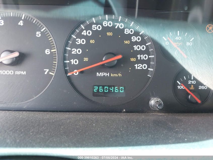 2001 Jeep Grand Cherokee Laredo VIN: 1J4GW48S71C503349 Lot: 39810263