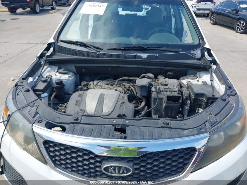 2012 Kia Sorento Lx VIN: 5XYKT4A21CG296880 Lot: 39810267