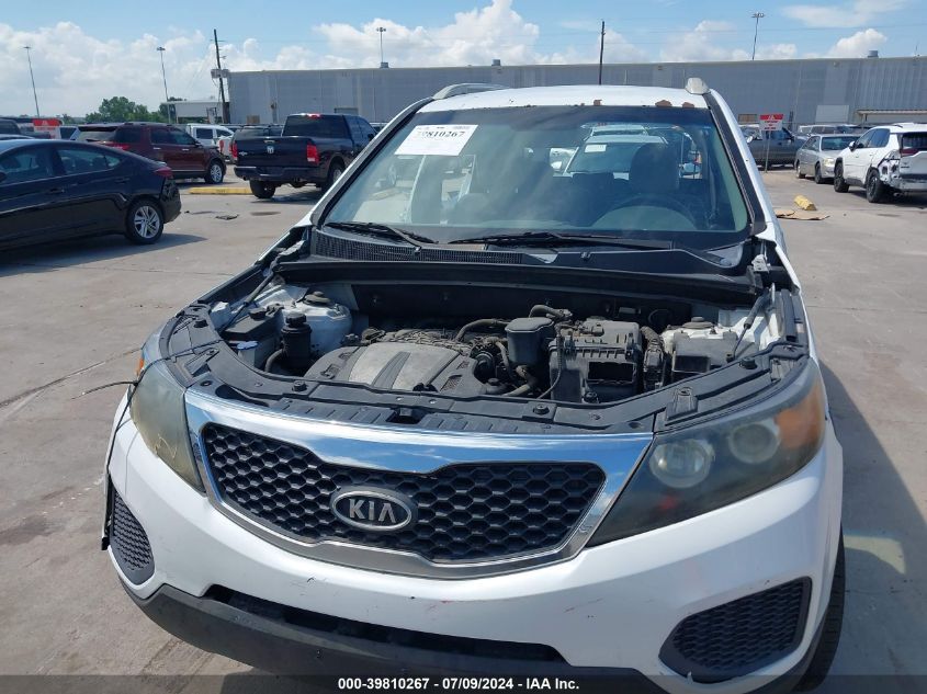 2012 Kia Sorento Lx VIN: 5XYKT4A21CG296880 Lot: 39810267