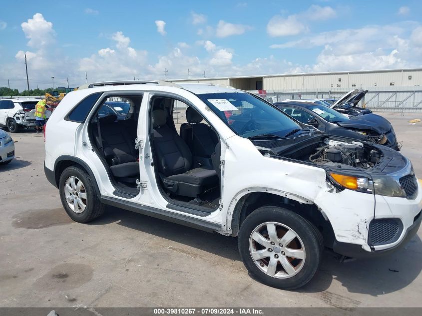 2012 Kia Sorento Lx VIN: 5XYKT4A21CG296880 Lot: 39810267