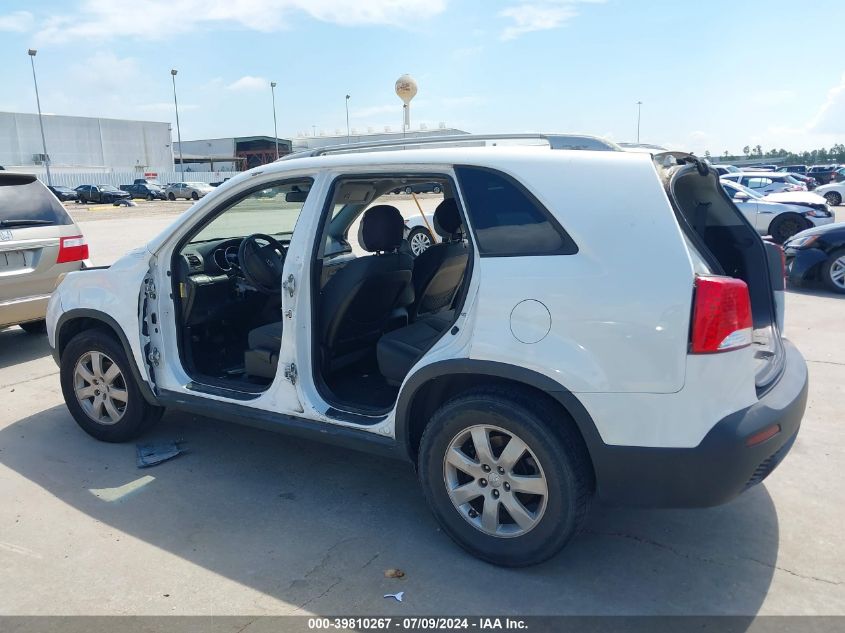 2012 Kia Sorento Lx VIN: 5XYKT4A21CG296880 Lot: 39810267