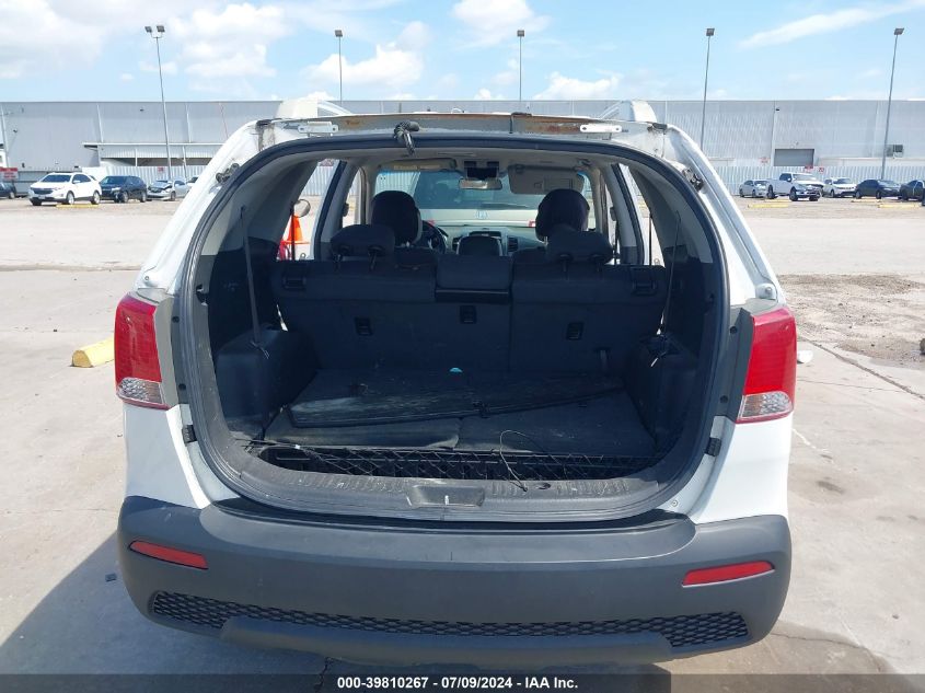 2012 Kia Sorento Lx VIN: 5XYKT4A21CG296880 Lot: 39810267