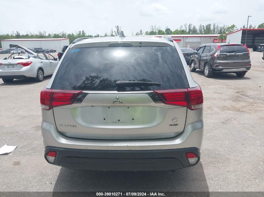 2020 Mitsubishi Outlander Le 2.4/Se 2.4/Sel 2.4/Sp 2.4 VIN: JA4AD3A36LZ017026 Lot: 39810271