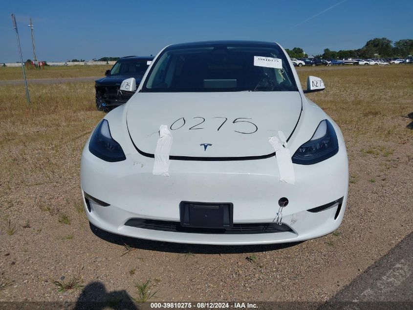 2023 Tesla Model Y Awd/Long Range Dual Motor All-Wheel Drive VIN: 7SAYGAEE5PF789673 Lot: 39810275