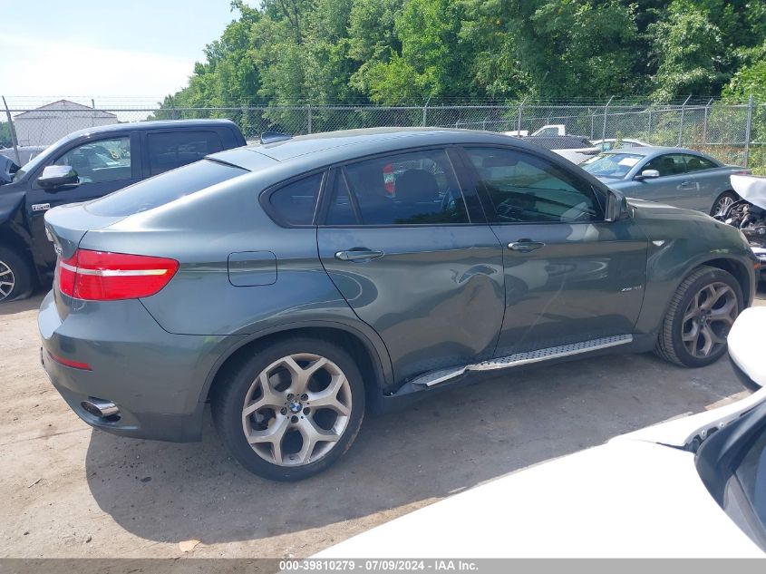 2009 BMW X6 xDrive35I VIN: 5UXFG43539L224717 Lot: 39810279