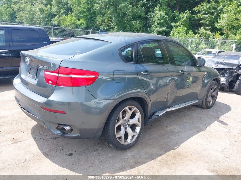 2009 BMW X6 xDrive35I VIN: 5UXFG43539L224717 Lot: 39810279