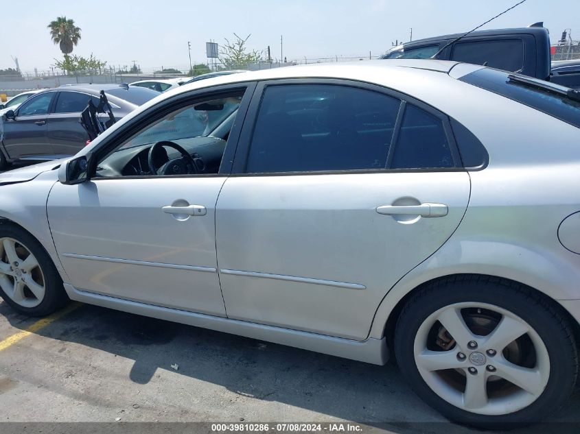 2006 Mazda Mazda6 S Sport VIN: 1YVHP84D465M49567 Lot: 39810286