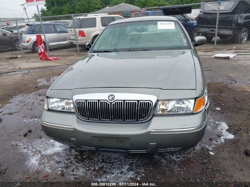 1999 Mercury Grand Marquis Ls VIN: 2MEFM75W7XX663497 Lot: 39810299