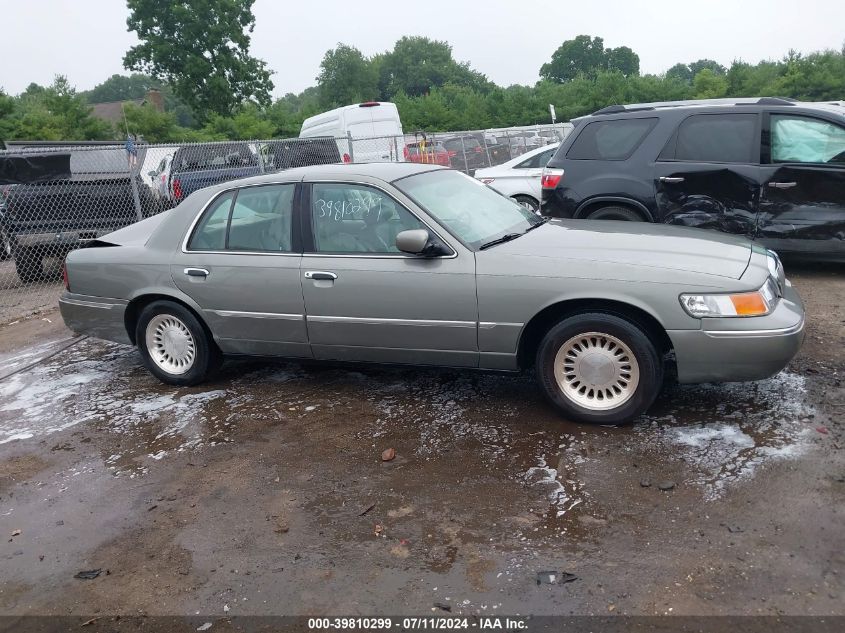 1999 Mercury Grand Marquis Ls VIN: 2MEFM75W7XX663497 Lot: 39810299