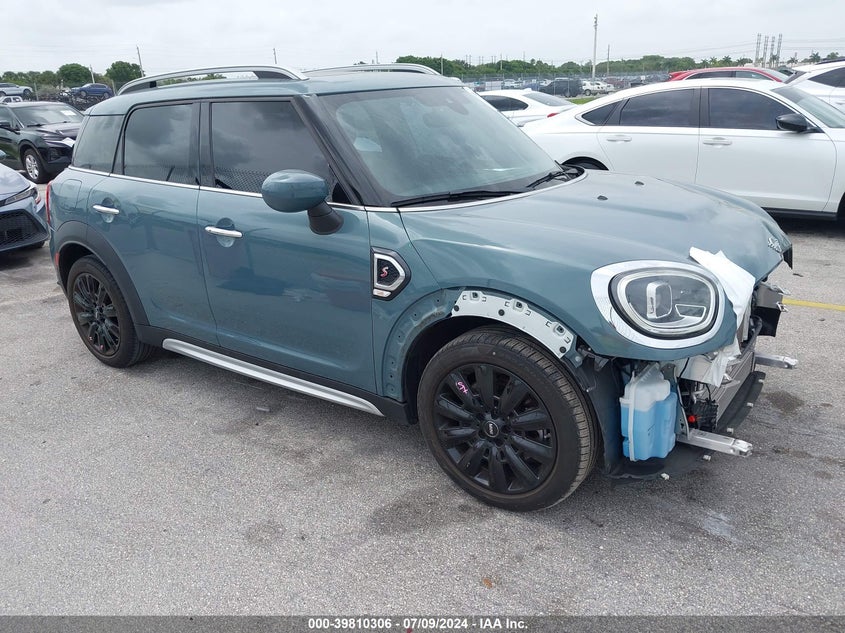 2022 Mini Countryman S Countryman VIN: WMZ53BR04N3N34314 Lot: 39810306