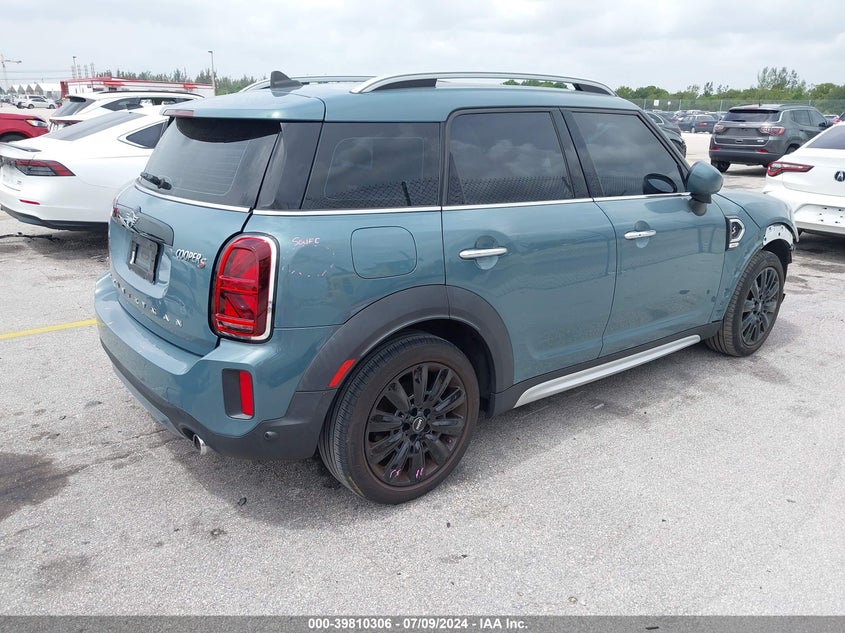 2022 Mini Countryman S Countryman VIN: WMZ53BR04N3N34314 Lot: 39810306