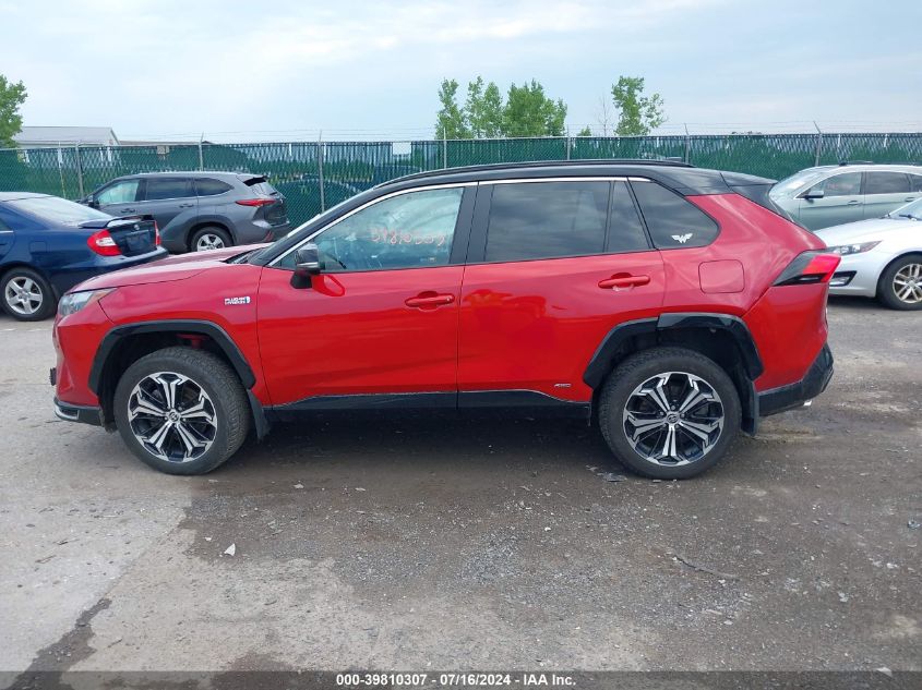 2022 Toyota Rav4 Prime Xse VIN: JTMFB3FV7ND099408 Lot: 39810307