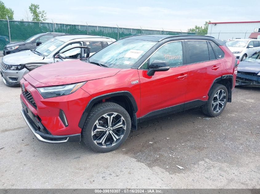 2022 Toyota Rav4 Prime Xse VIN: JTMFB3FV7ND099408 Lot: 39810307