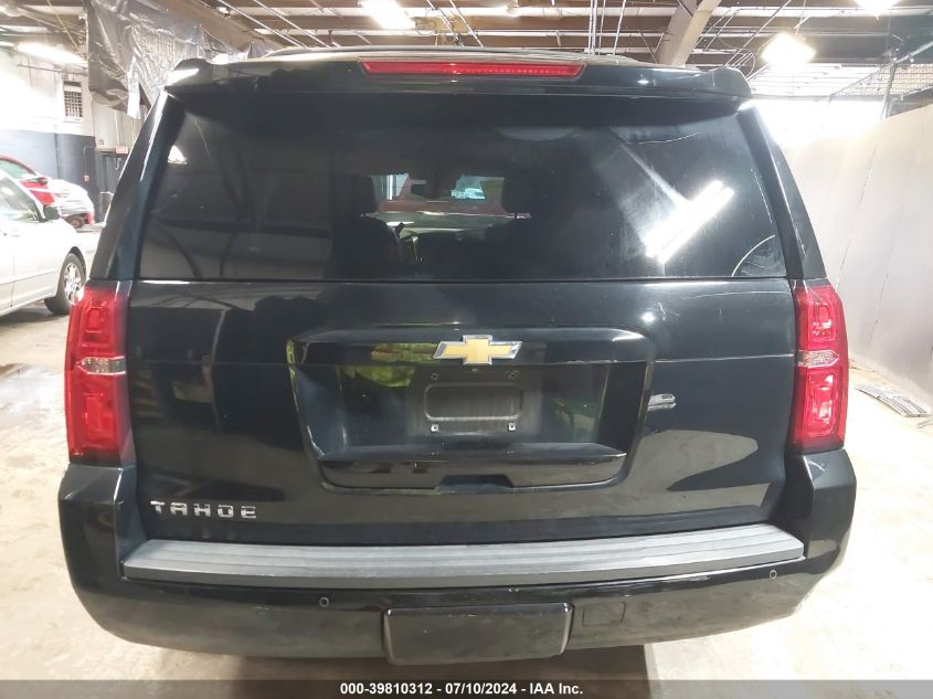 2016 Chevrolet Tahoe Lt VIN: 1GNSKBKC2GR245689 Lot: 39810312