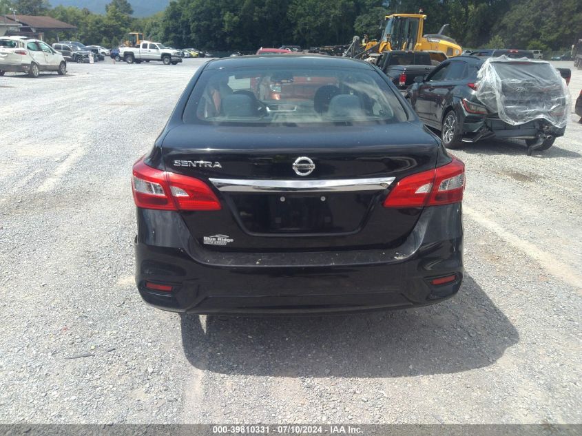 2018 Nissan Sentra S/Sv/Sr/Sl VIN: 3N1AB7AP9JY345816 Lot: 39810331