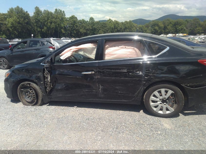 2018 Nissan Sentra S/Sv/Sr/Sl VIN: 3N1AB7AP9JY345816 Lot: 39810331