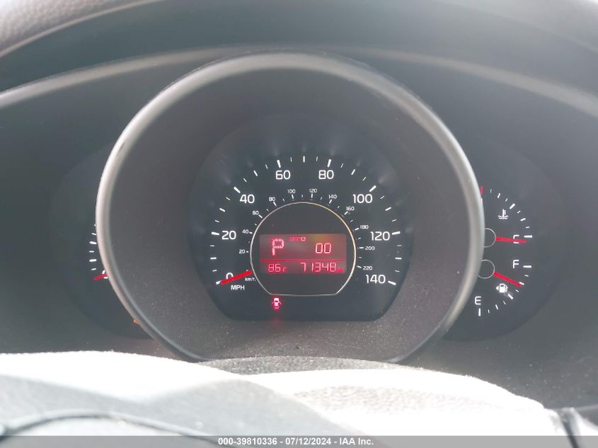 2016 Kia Soul VIN: KNDJN2A28G7361558 Lot: 39810336