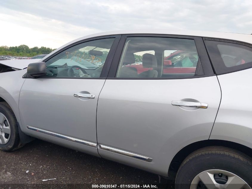 2012 Nissan Rogue S VIN: JN8AS5MVXCW406813 Lot: 39810347