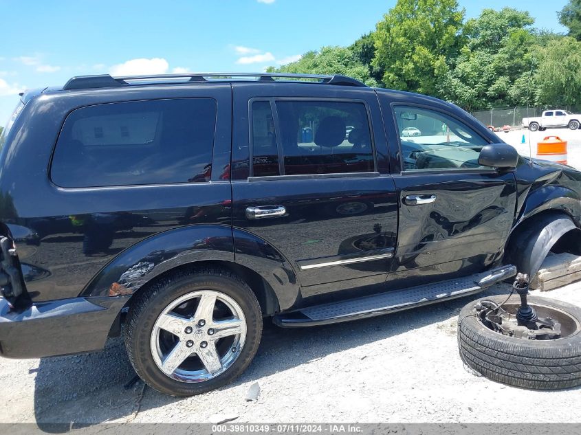 2008 Dodge Durango Limited VIN: 1D8HB582X8F105879 Lot: 39810349