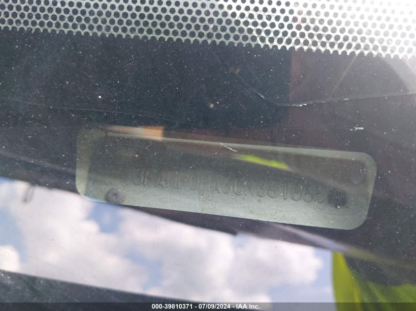 2010 Ford Fusion Sel VIN: 3FAHP0JA8AR126605 Lot: 39810371