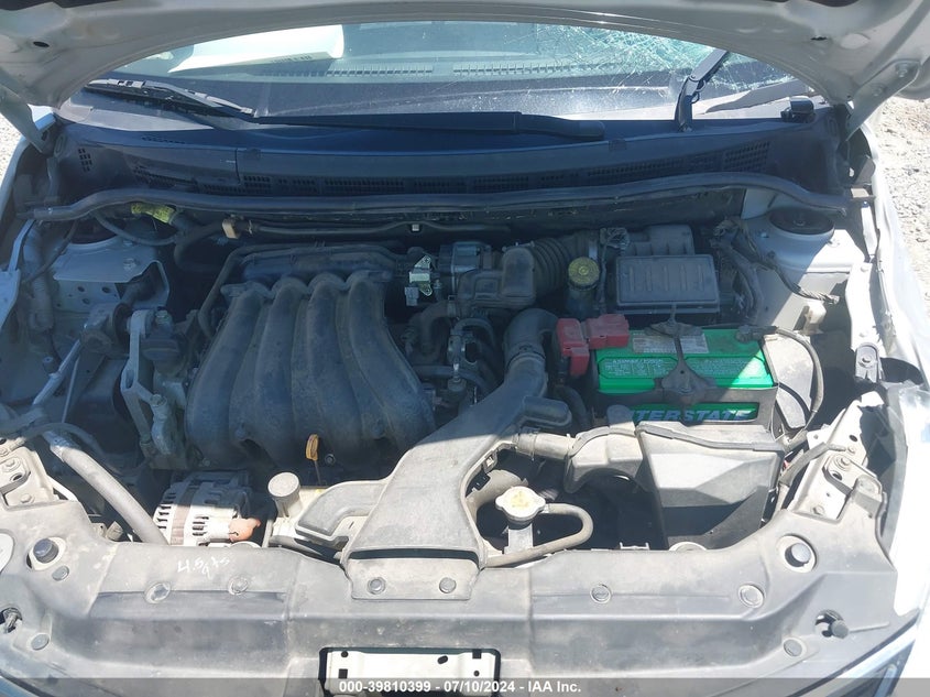 2012 Nissan Versa 1.8 Sl VIN: 3N1BC1CP1CK241368 Lot: 39810399