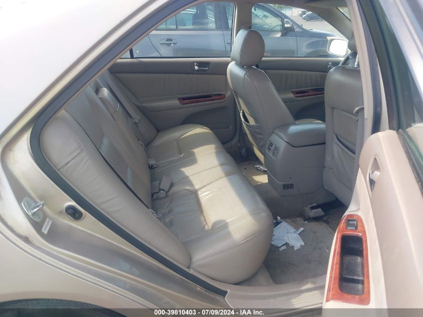 2004 Toyota Camry Xle V6 VIN: 4T1BF30K64U568418 Lot: 39810403