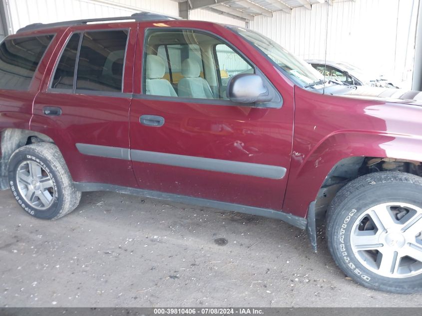 2005 Chevrolet Trailblazer Ls/Lt VIN: 1GNDT13S452293657 Lot: 39810406